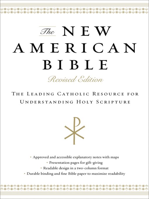 Title details for The New American Bible by Catholic Bible Press - Available